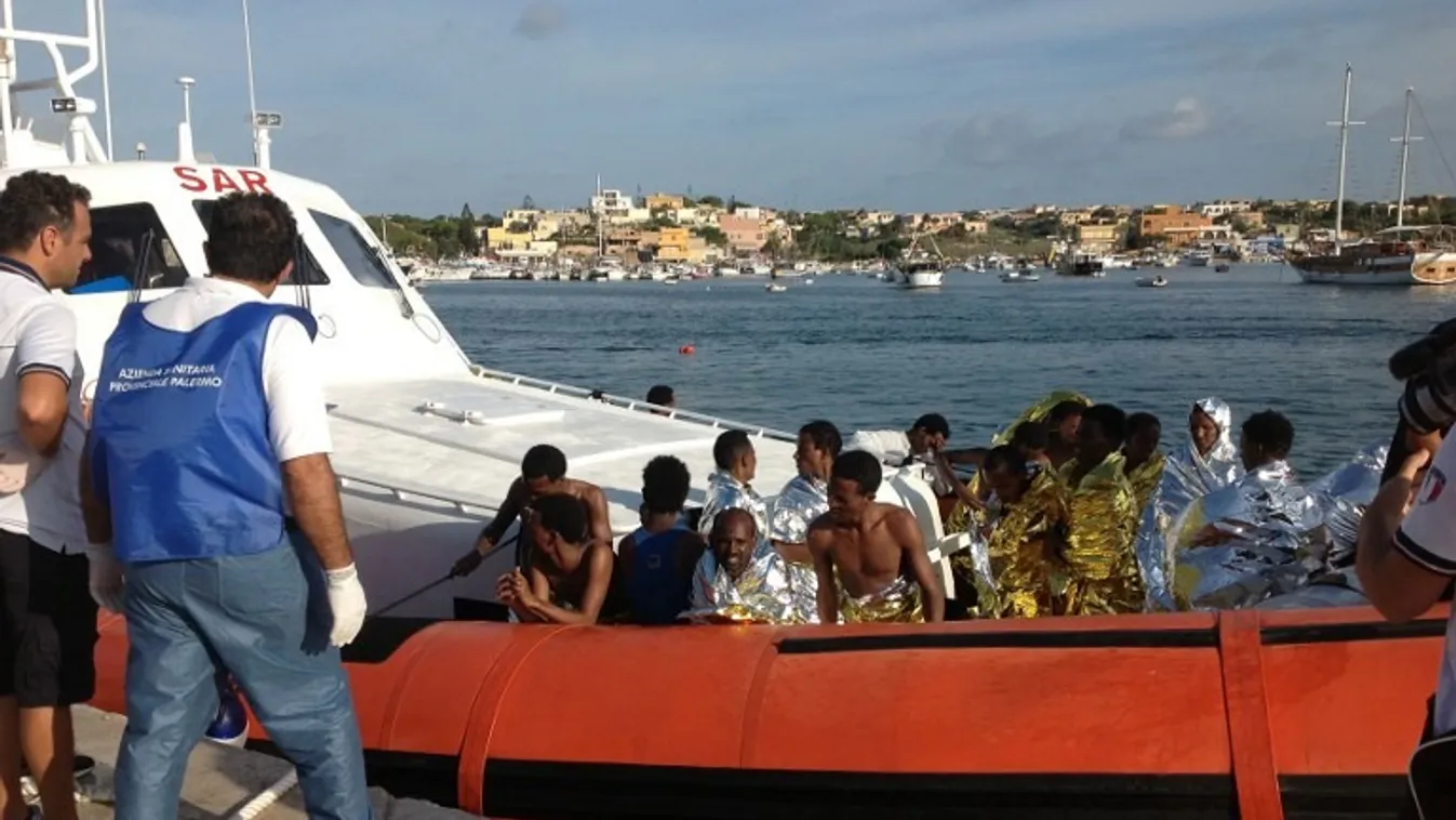 Lampedusa ismét teljesen megtelt illegális bevándorlókkal
