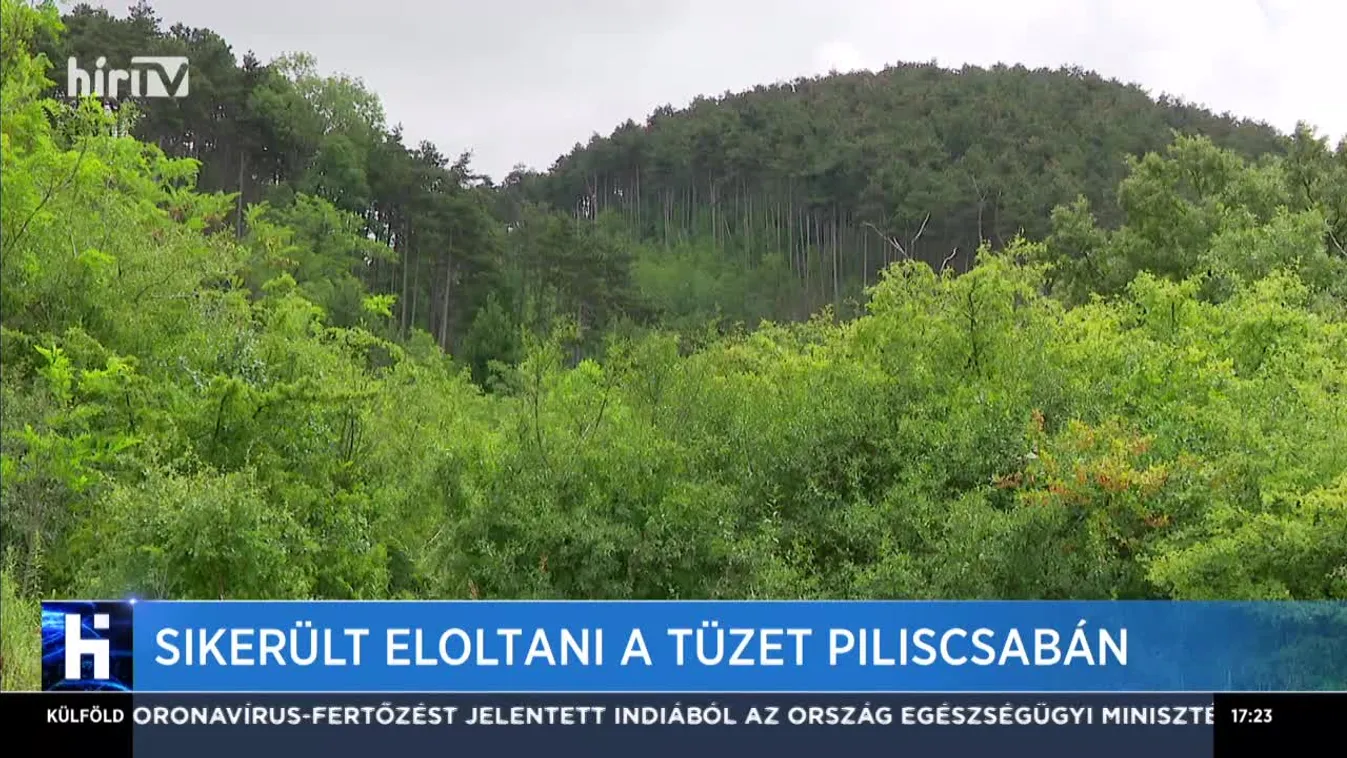 Sikerült eloltani a tüzet Piliscsabán