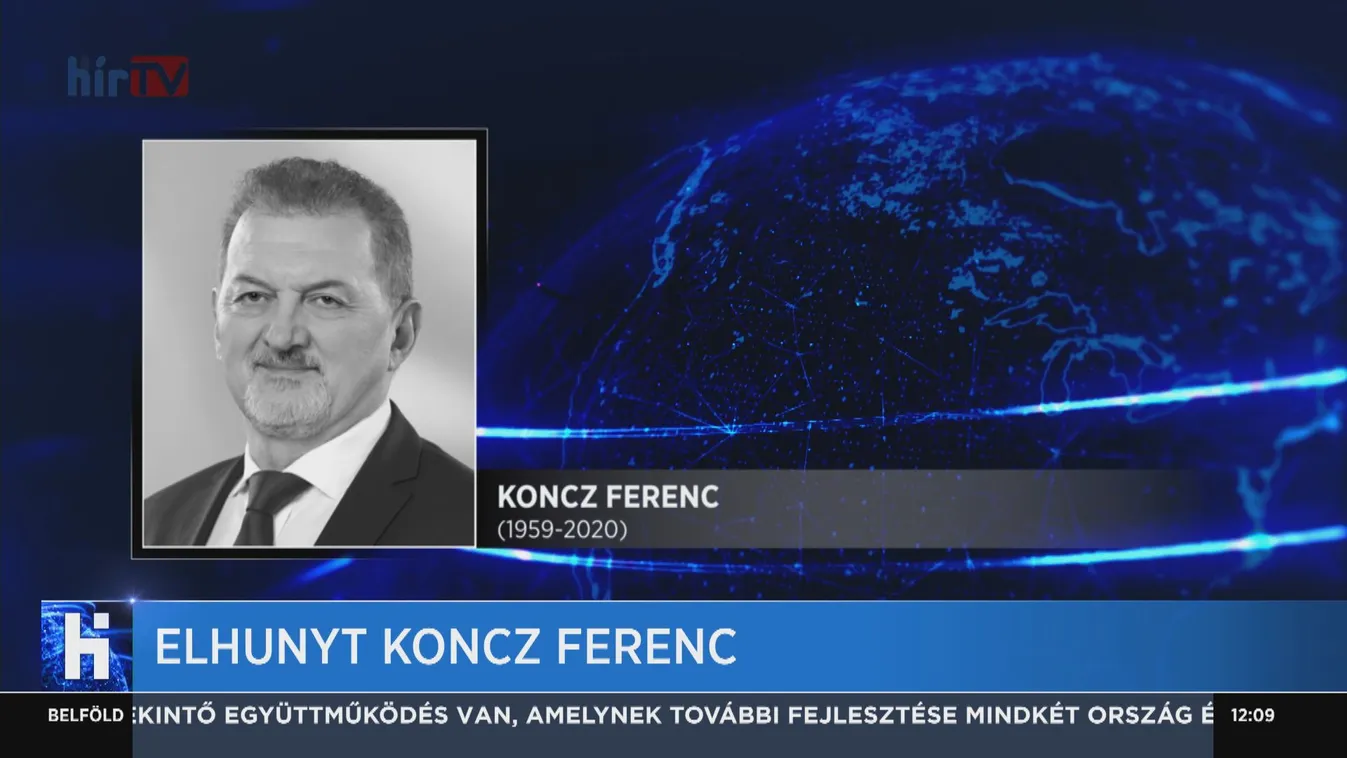 Balesetben elhunyt Koncz Ferenc
