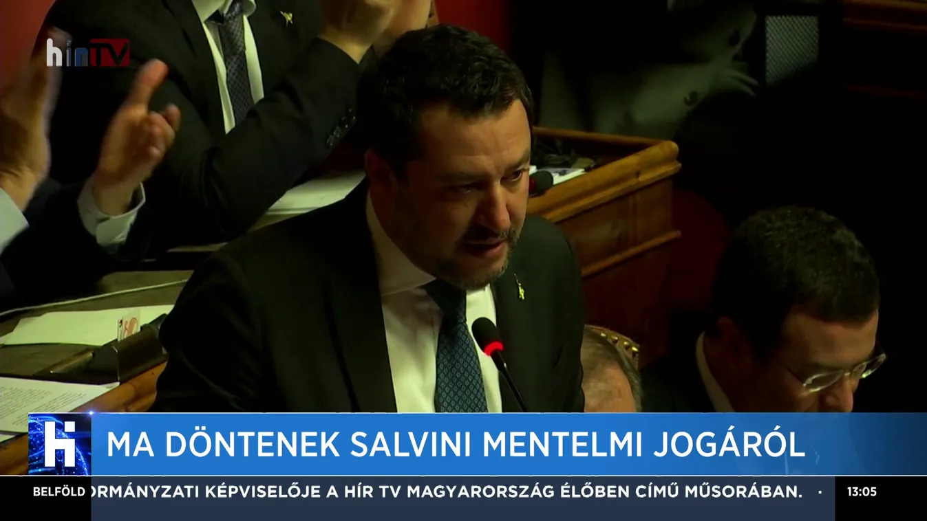 Ma döntenek Salvini mentelmi jogáról
