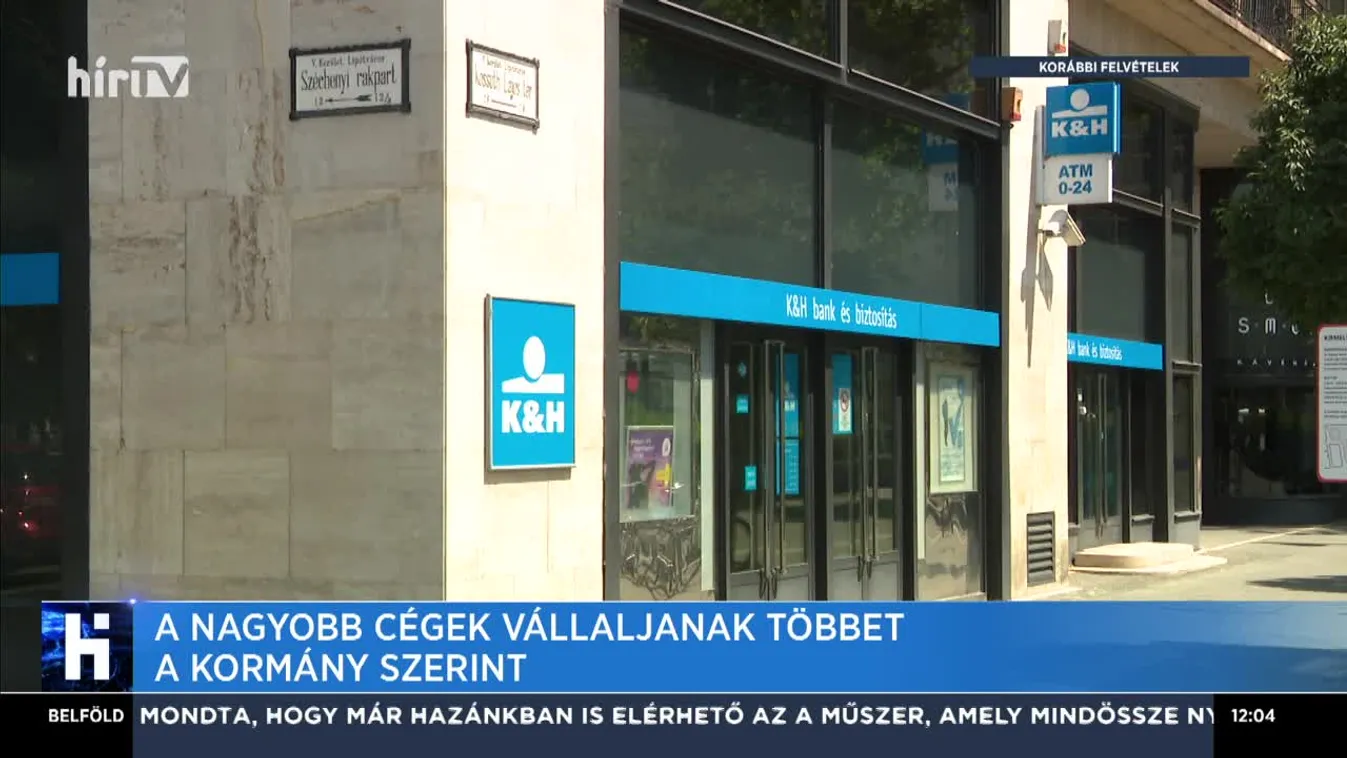 A nagyobb cégek vállaljanak többet a kormány szerint