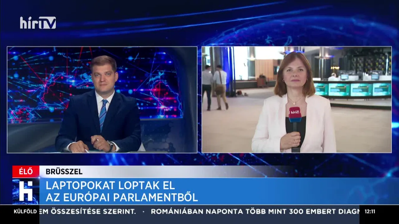 Laptopokat loptak el az Európai Parlamentből