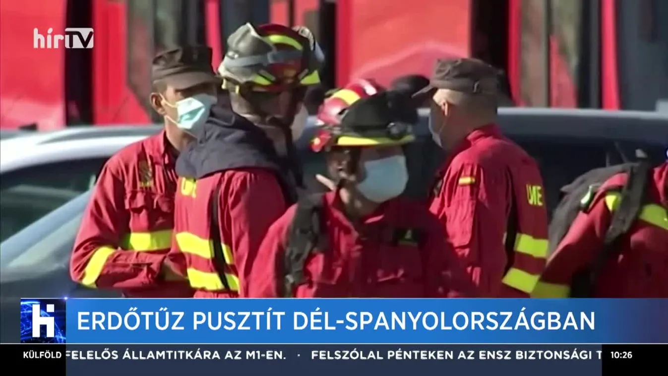 Erdőtűz pusztít Dél-Spanyolroszágban