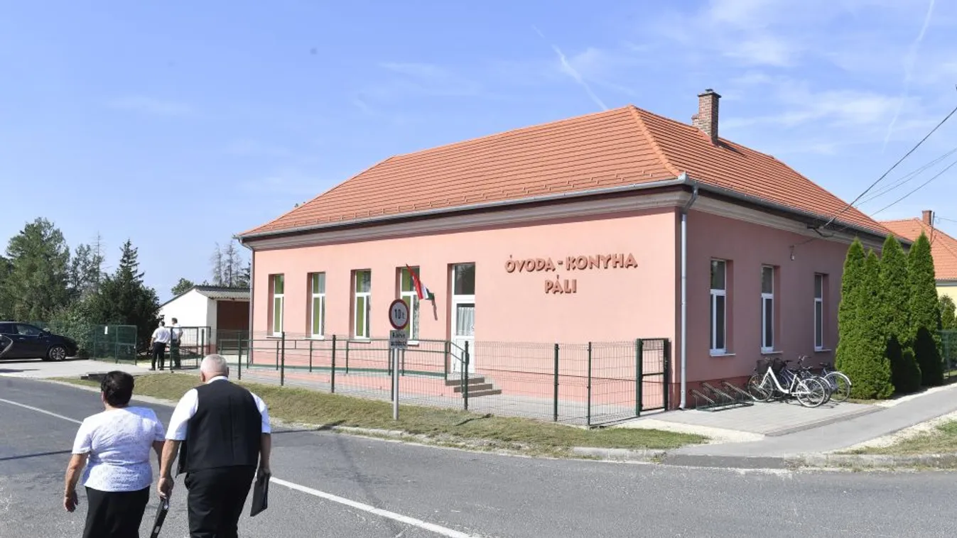 Gyopáros: 1400 óvodát újítanak fel a Magyar falu program részeként két év alatt