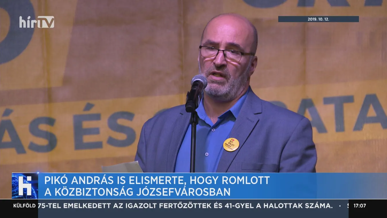 Pikó András is elismerte, hogy romlott a közbiztonság Józsefvárosban