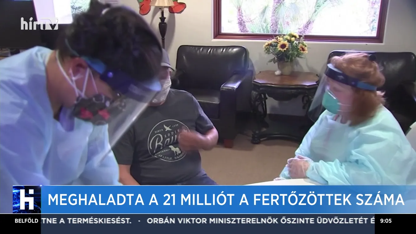 Meghaladta a 21 milliót a fertőzöttek száma