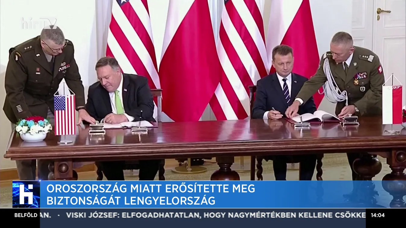 Oroszország miatt erősítette meg biztonságát Lengyelország
