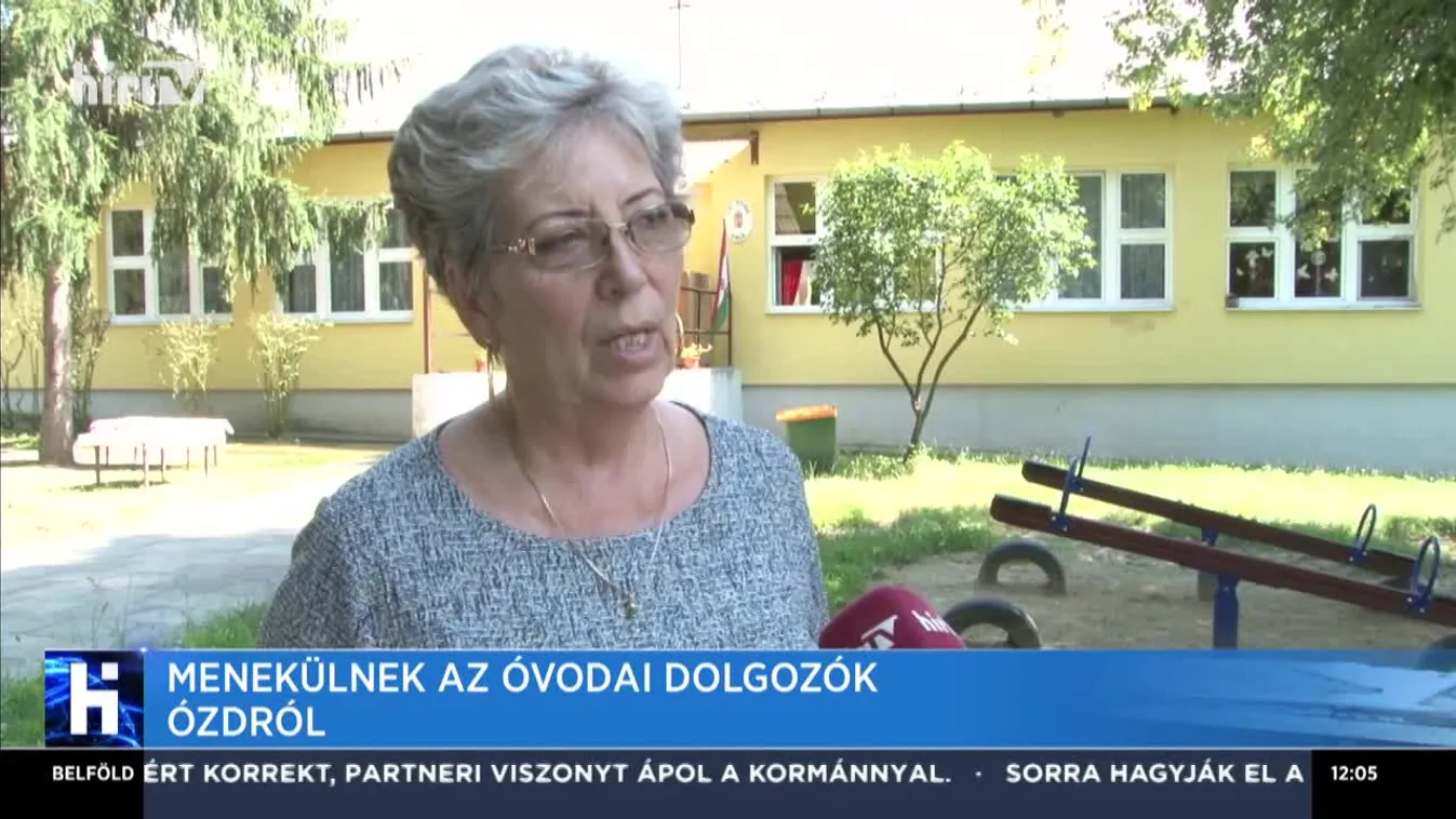 Menekülnek az óvodai dolgozók Ózdról