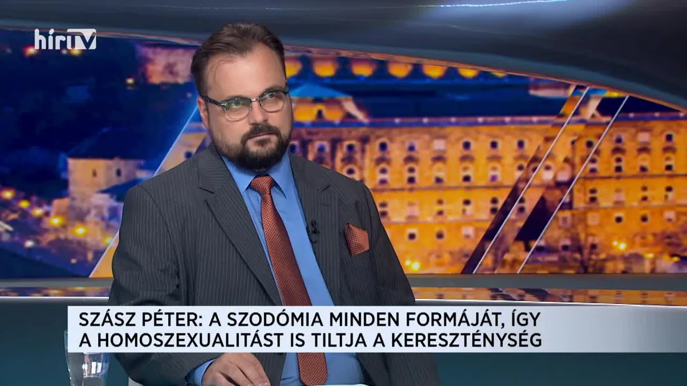 Szász Péter: A szodómia minden formáját, így a homoszexualitást is tiltja a kereszténység