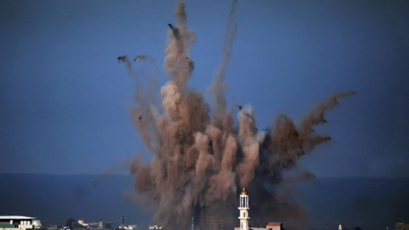 Izrael légicsapást mért a szíriai kormányerők több állására