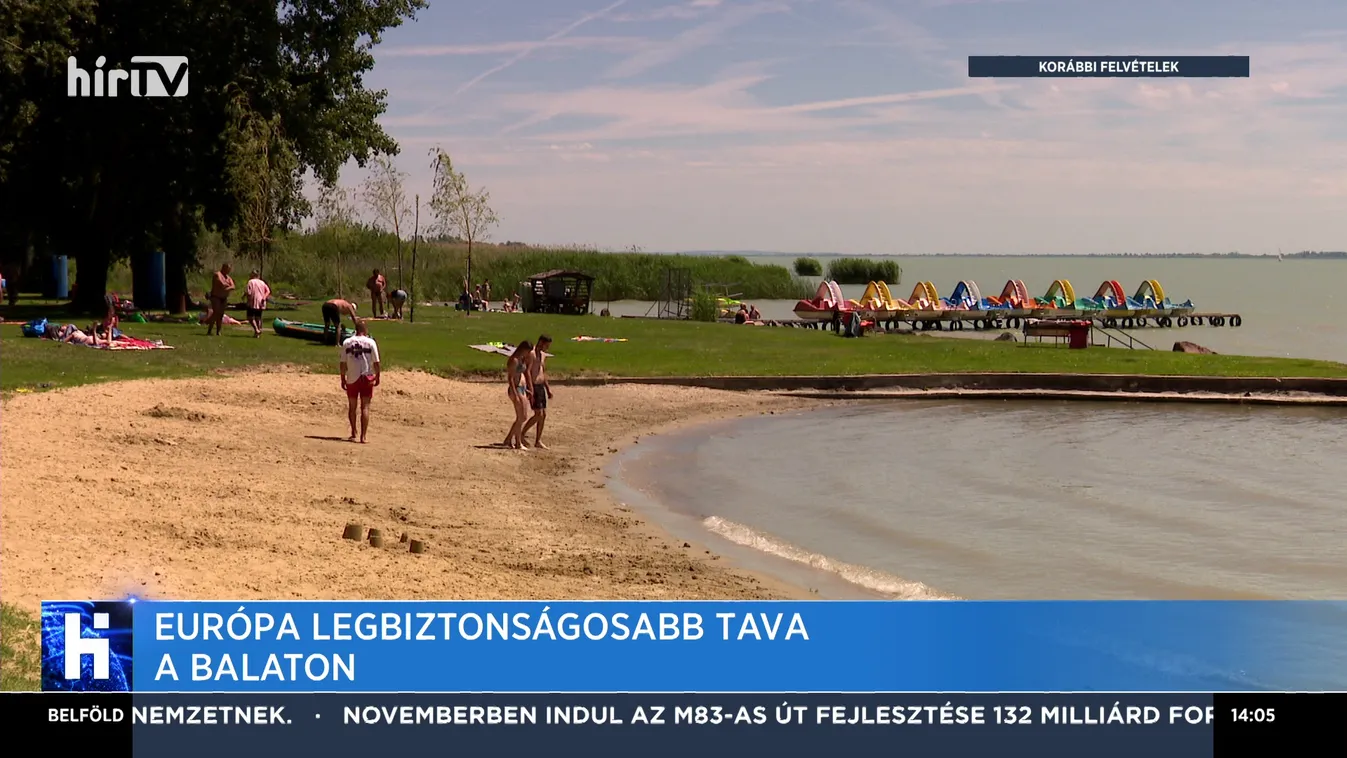 Európa legbiztonságosabb tava a Balaton