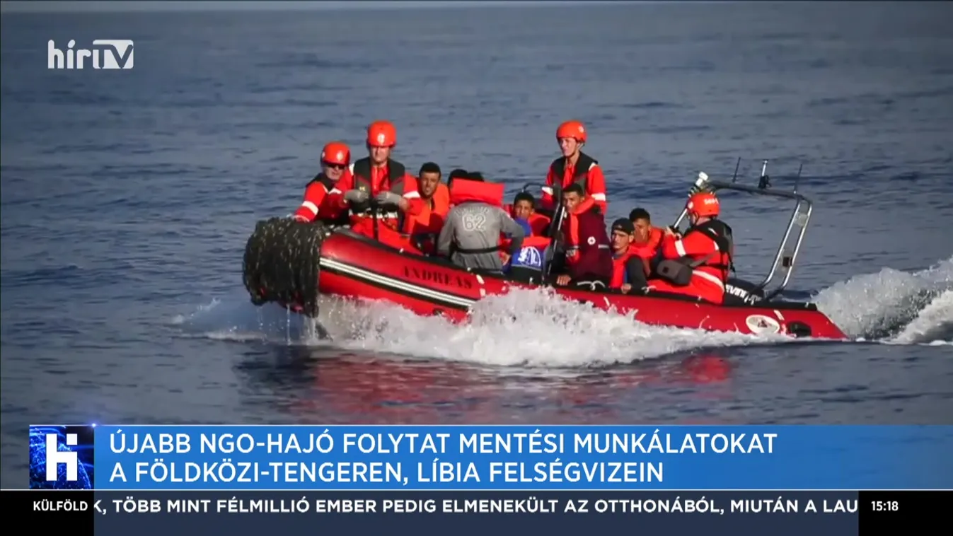 Erősödött a migrációs nyomás a tengeren