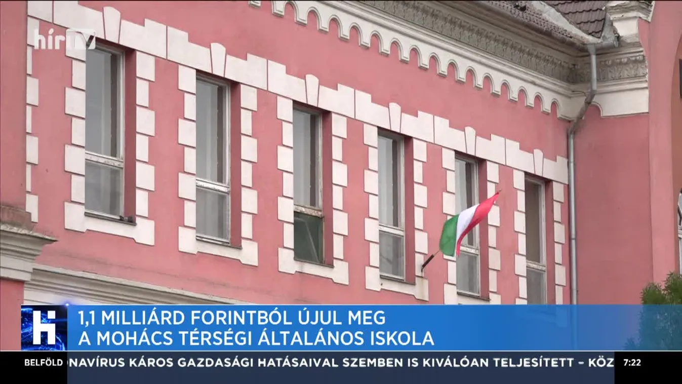 1,1 milliárd forintból újul meg a Mohács Térségi Általános Iskola