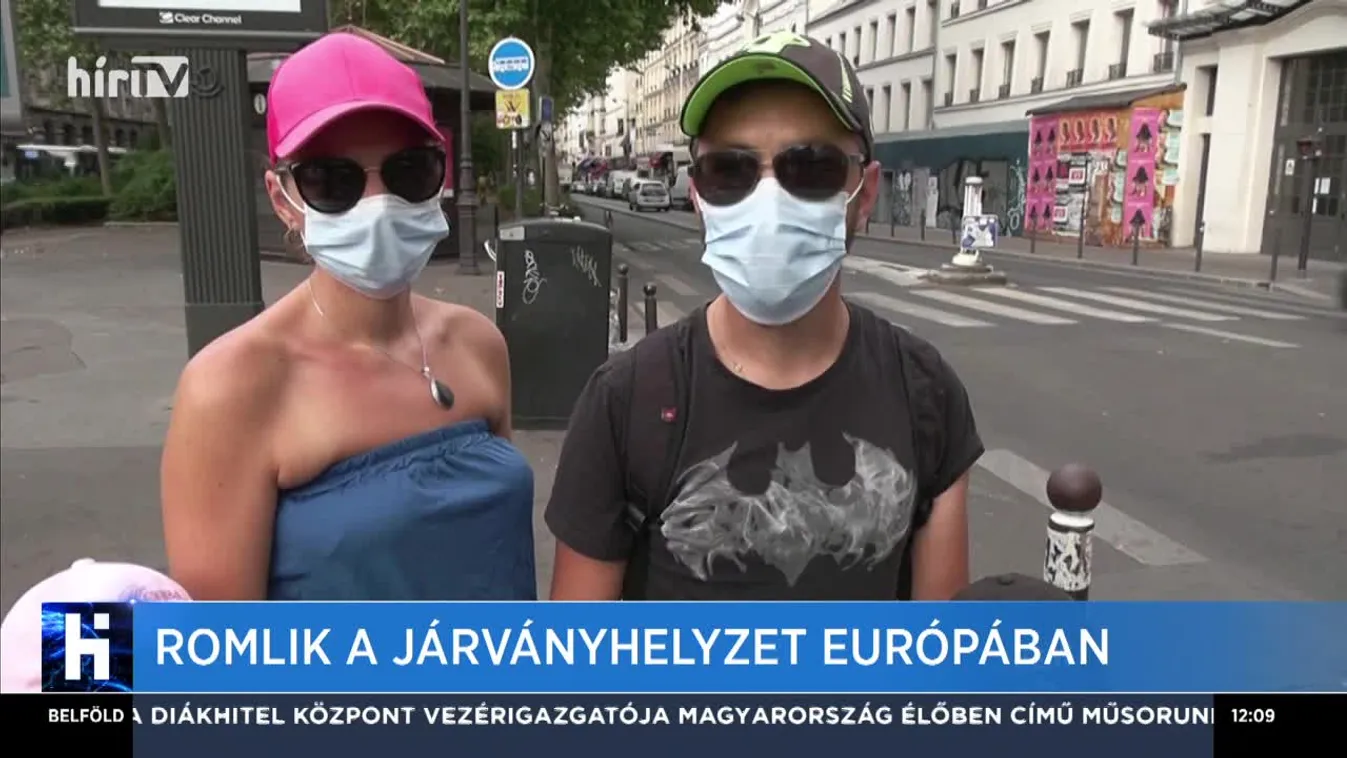 Romlik a járványhelyzet Európában