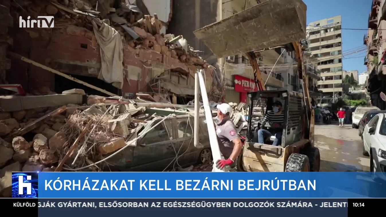 Kórházakat kell bezárni Bejrútban