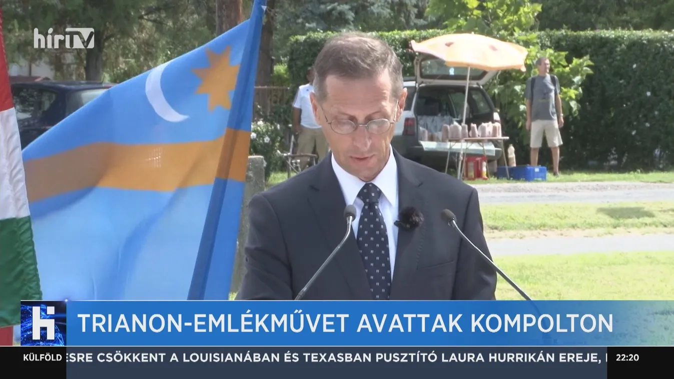 Trianon-emlékművet avattak Kompolton