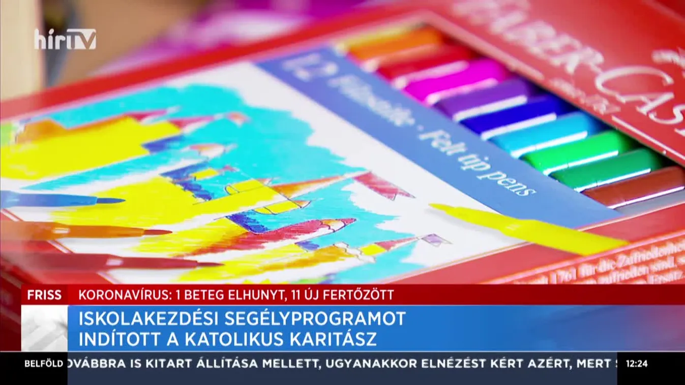 Iskolakezdési segélyprogramot indított a Katolikus Karitász