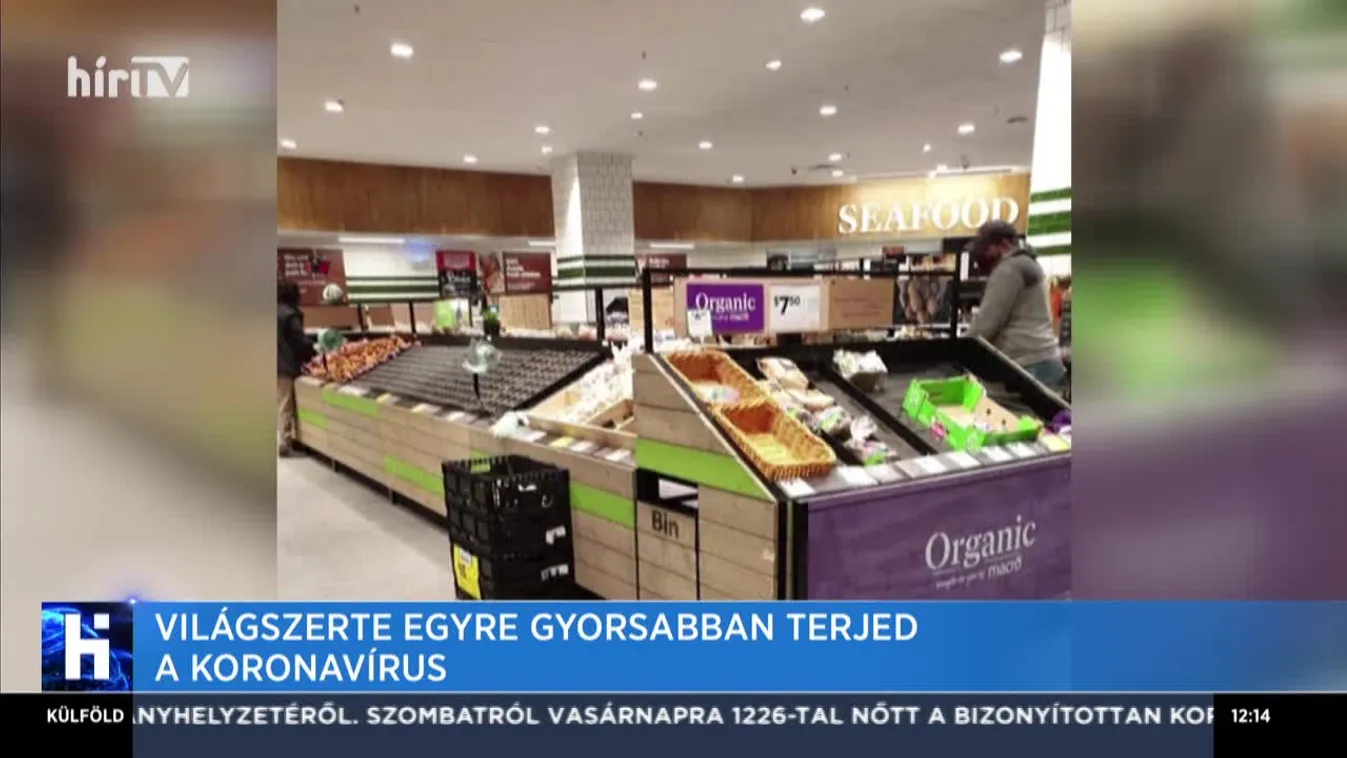 Világszerte egyre gyorsabban terjed a koronavírus