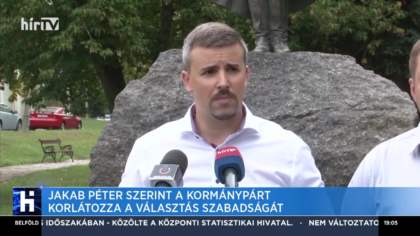 Jakab Péter szerint a kormánypárt korlátozza a választás szabadságát