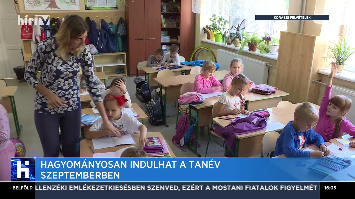 Hagyományosan indulhat a tanév szeptemberben