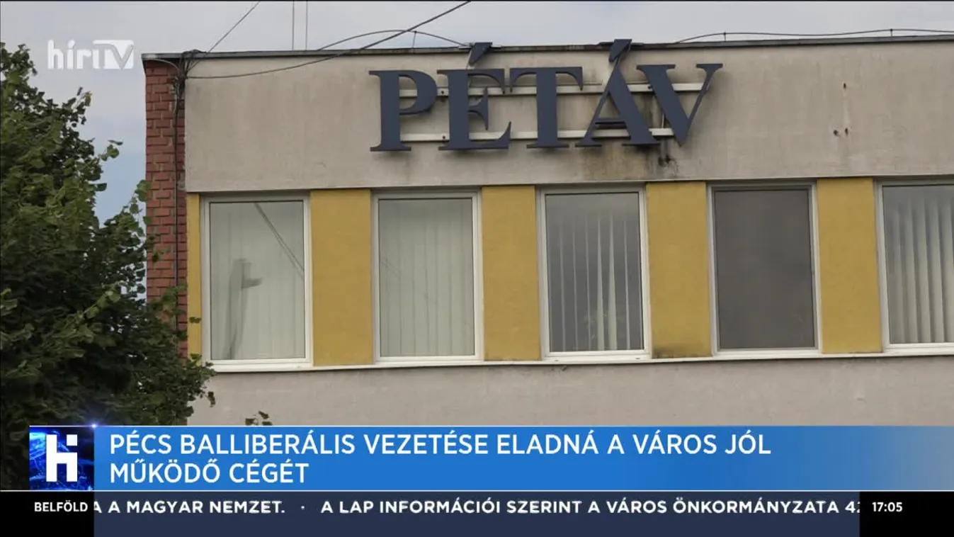 Pécs balliberális vezetése eladná a város jól működő cégét