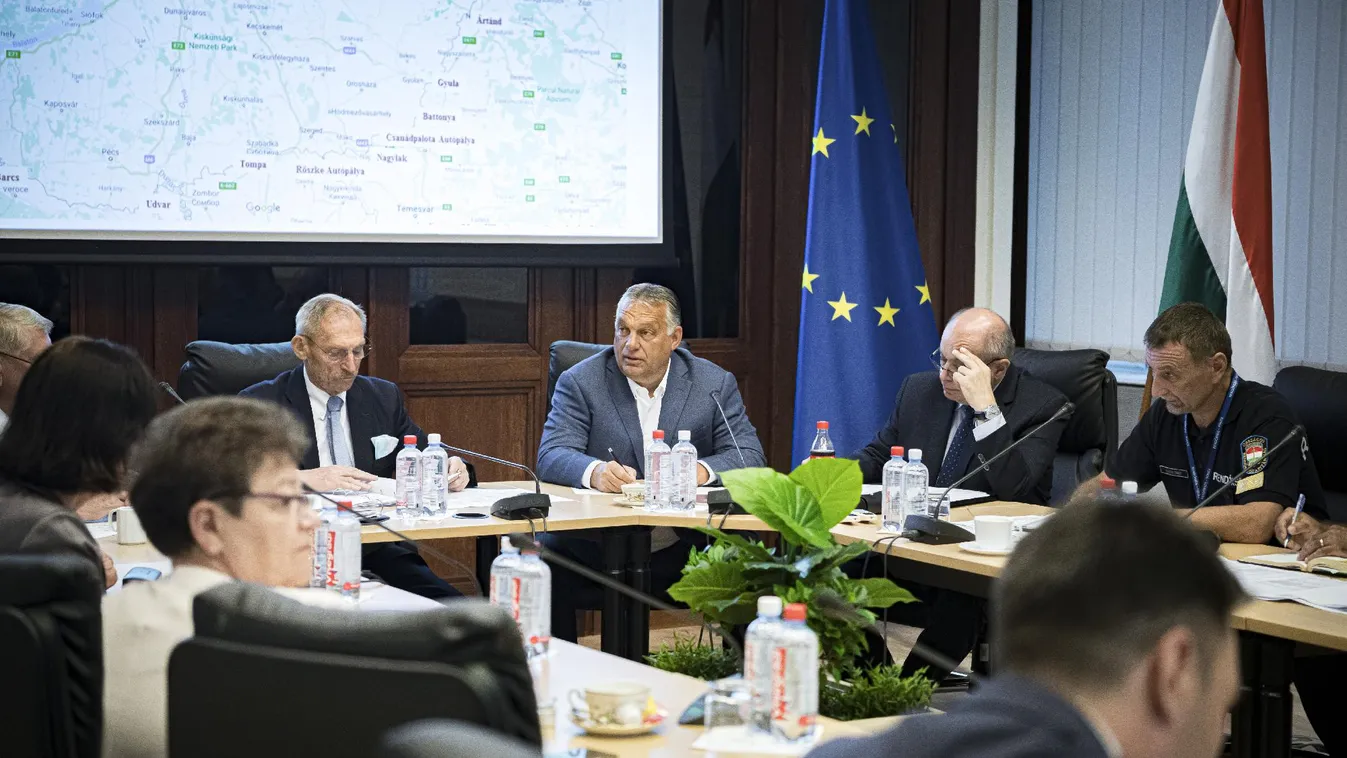 Orbán Viktor: Szigorú határvédelmi intézkedéseket rendeltünk el