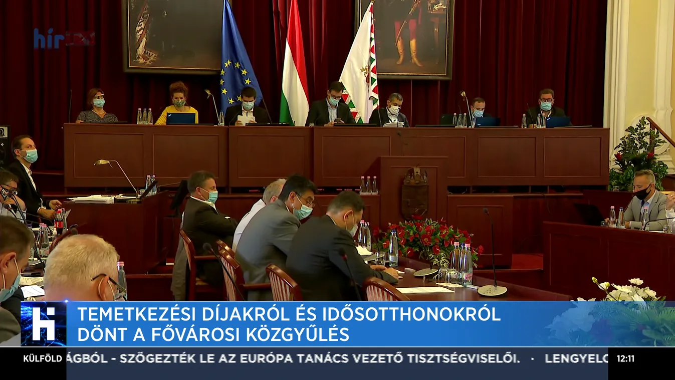 Temetkezési díjakról és idősotthonokról dönt a Fővárosi Közgyűlés