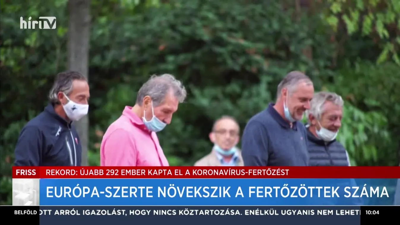 Európa-szerte növekszik a fertőzöttek száma