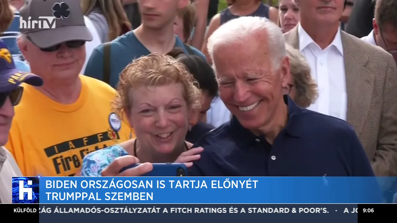 Biden országosan is tartja előnyét Trumppal szemben