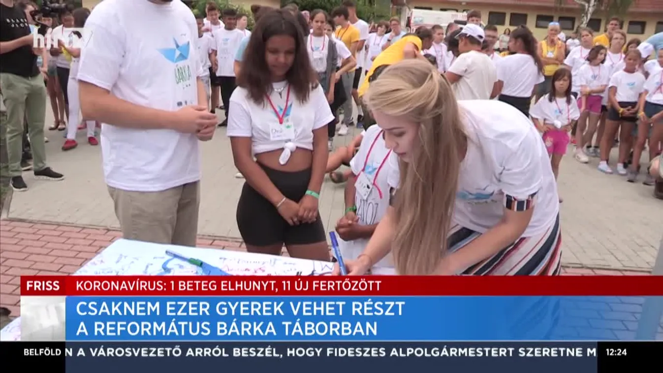 Csaknem ezer gyerek vehet részt a református Bárka Táborban
