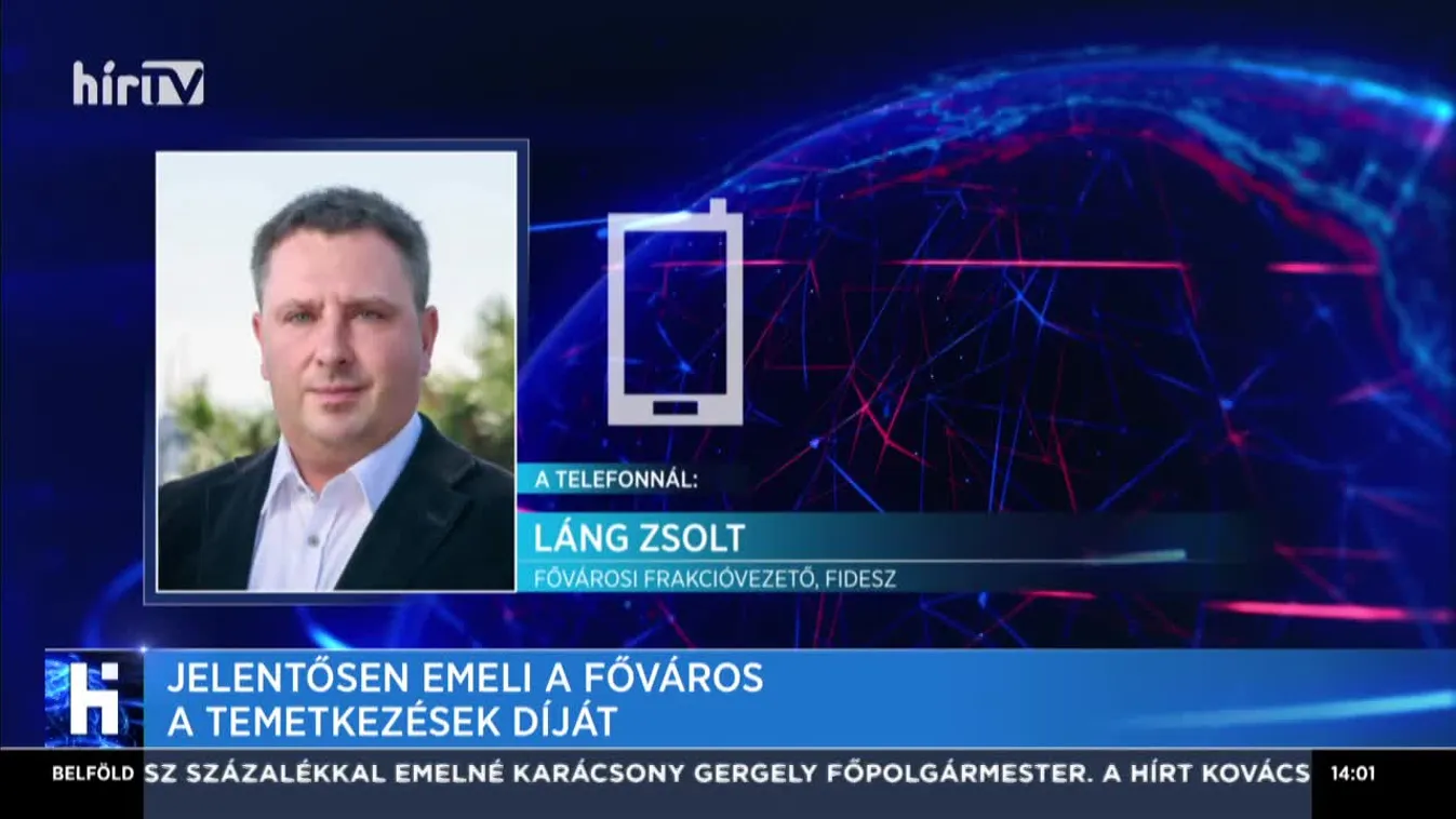 Jelentősen emeli a főváros a temetkezések díját