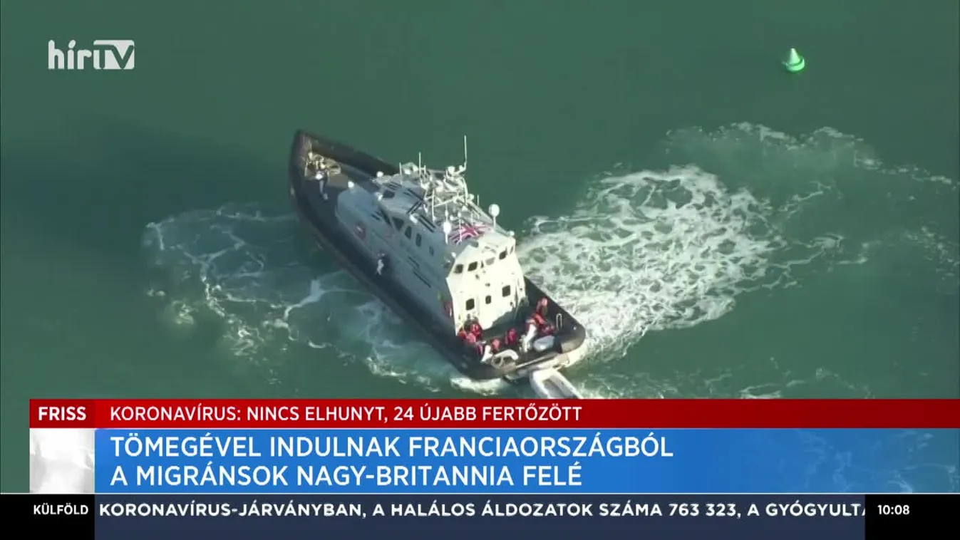 Migránsok indulnak Nagy-Britannia felé, akár a La Manche csatornát is lezárhatják