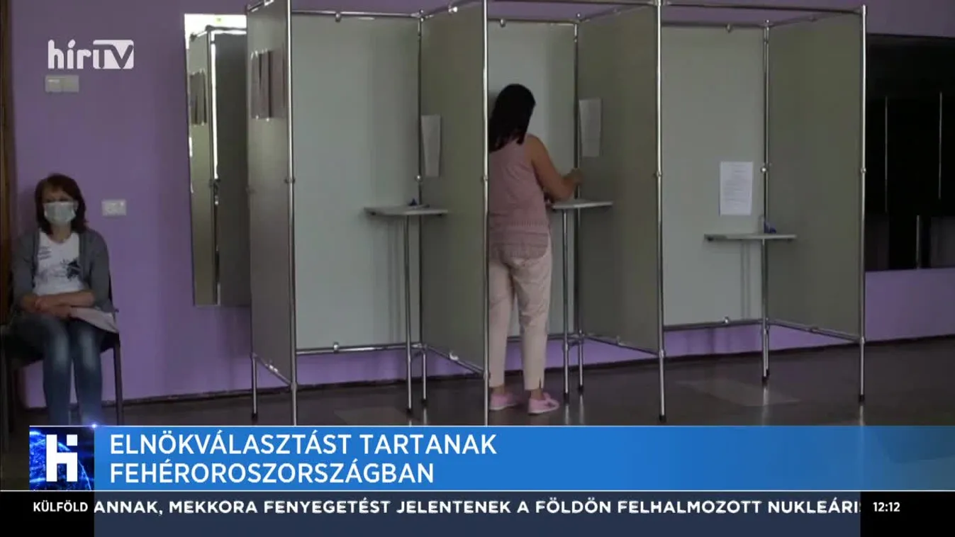 Elnökválasztást tartanak Fehéroroszországban