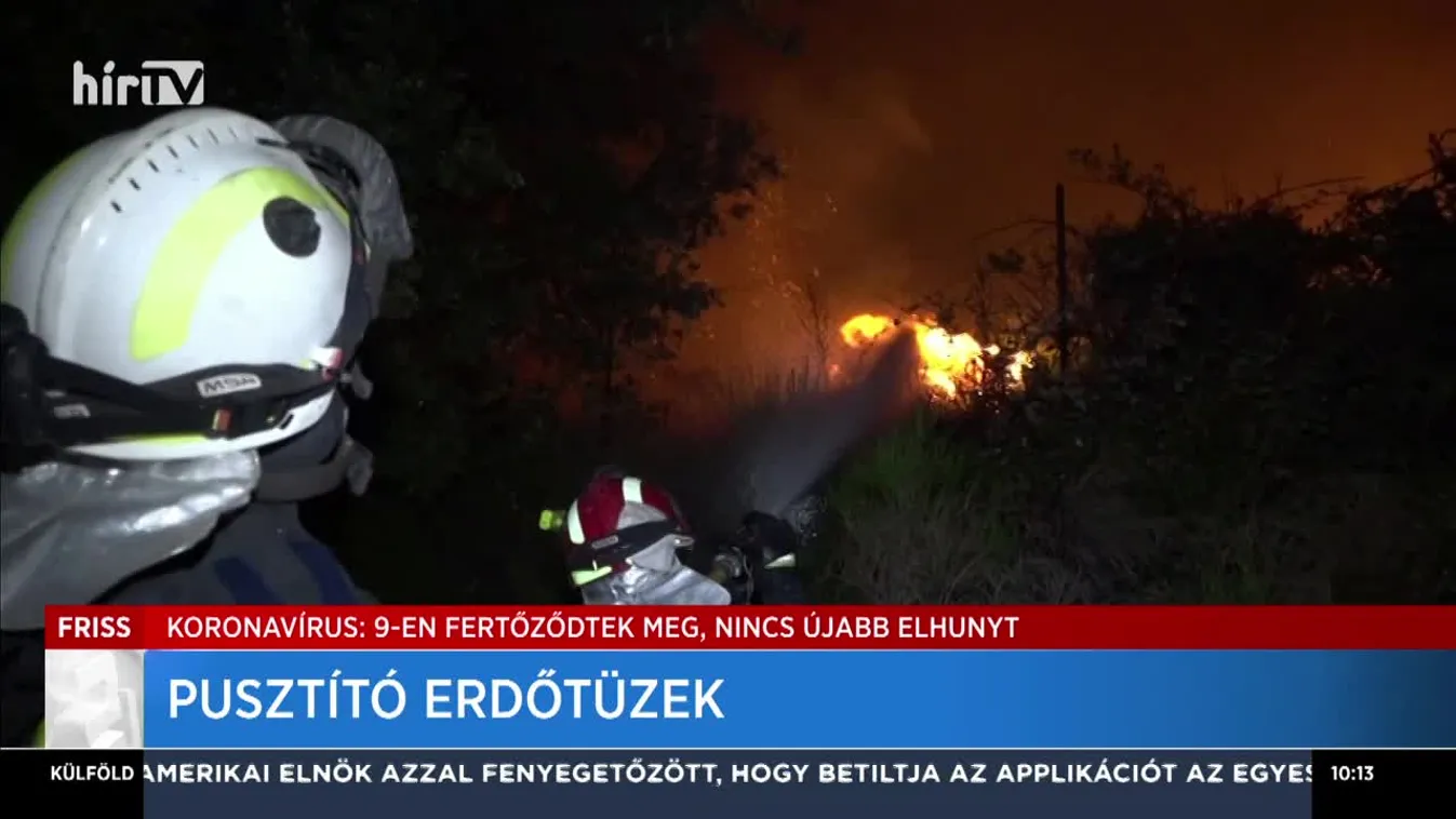 Nyolcezer embert ki kellett költöztetni otthonából Kaliforniában gyorsan terjedő bozóttüzek miatt