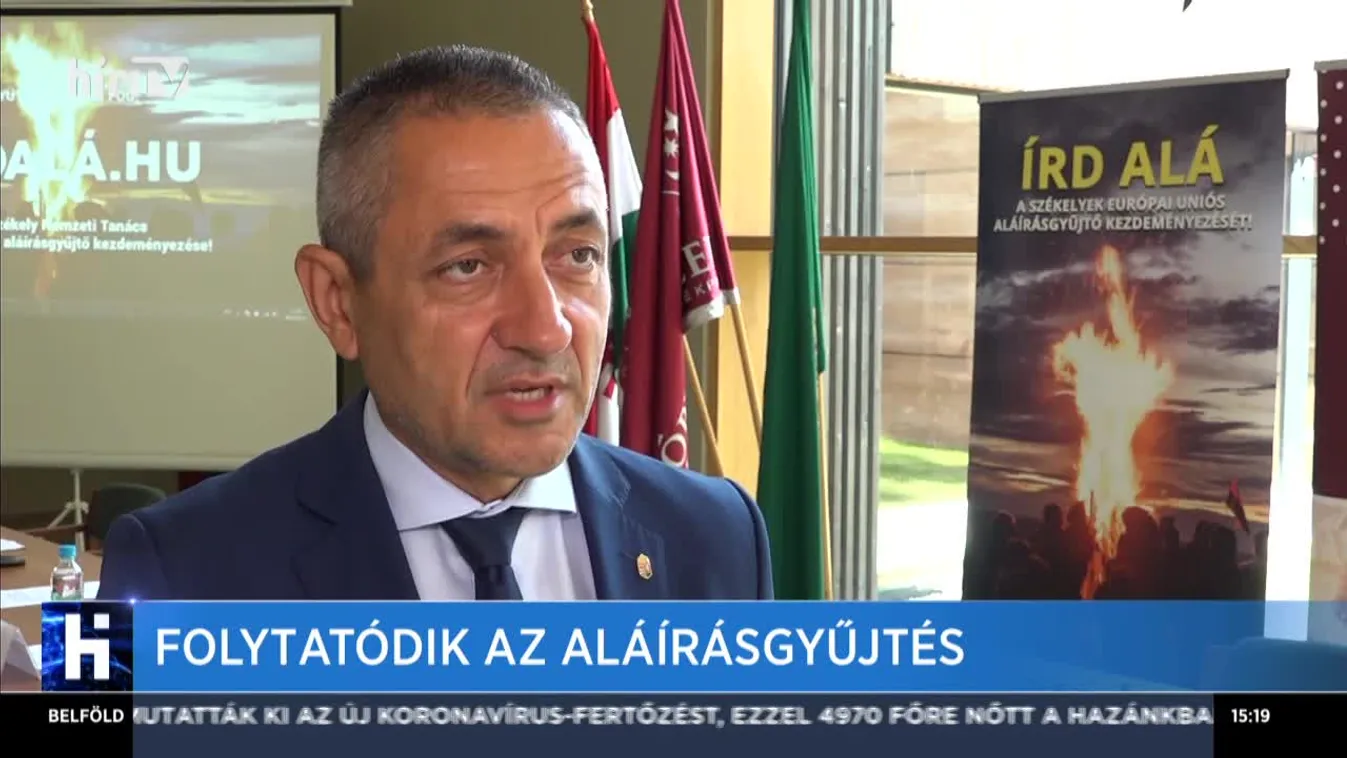 Folytatódik az aláírásgyűjtés