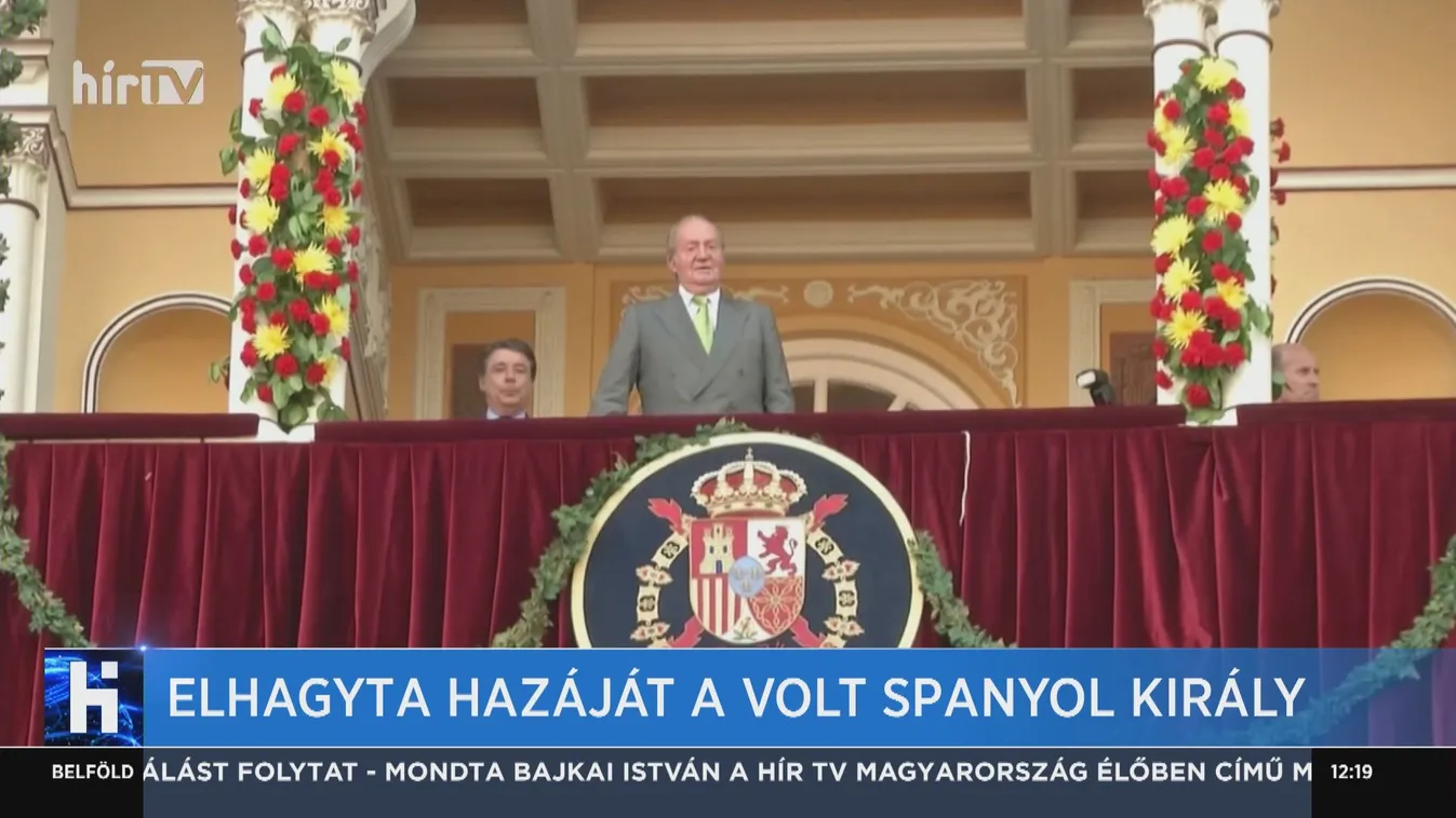 Elhagyta hazáját a spanyol király