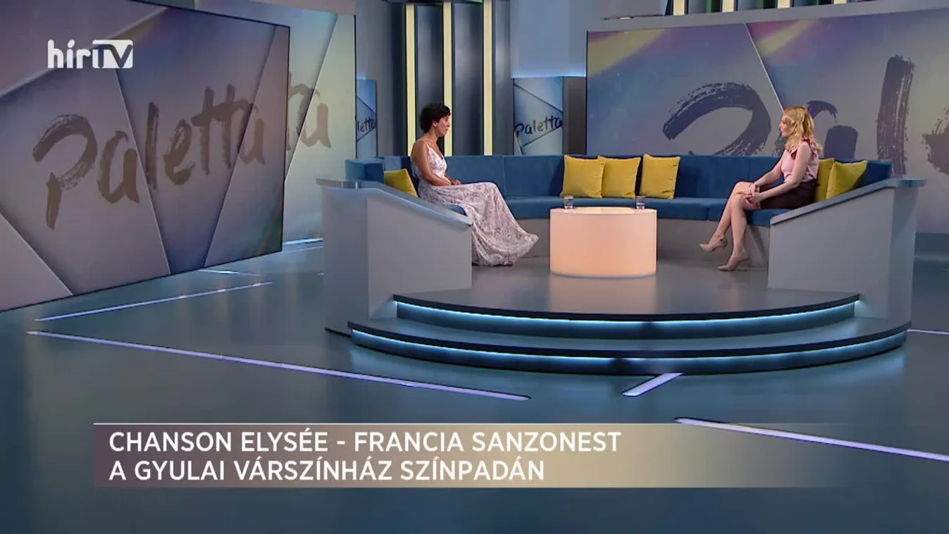 Paletta: Chanson Elysée – francia sanzonest a Gyulai Várszínház színpadán