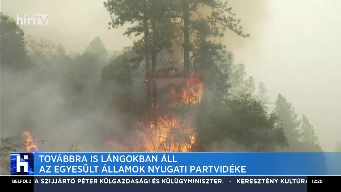 Továbbra is lángokban áll az Egyesült Államok nyugati partvidéke