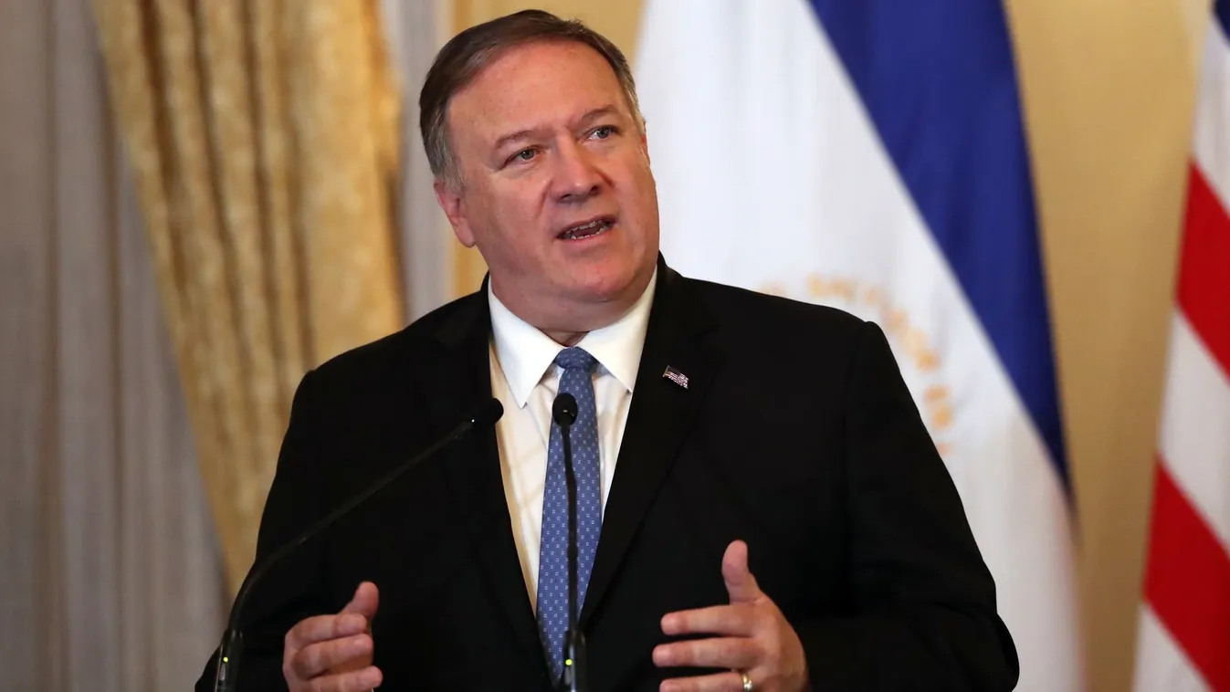Pompeo: Az európaiak "a kisujjukat sem mozdítják" az iráni fegyverkereskedelem megakadályozására