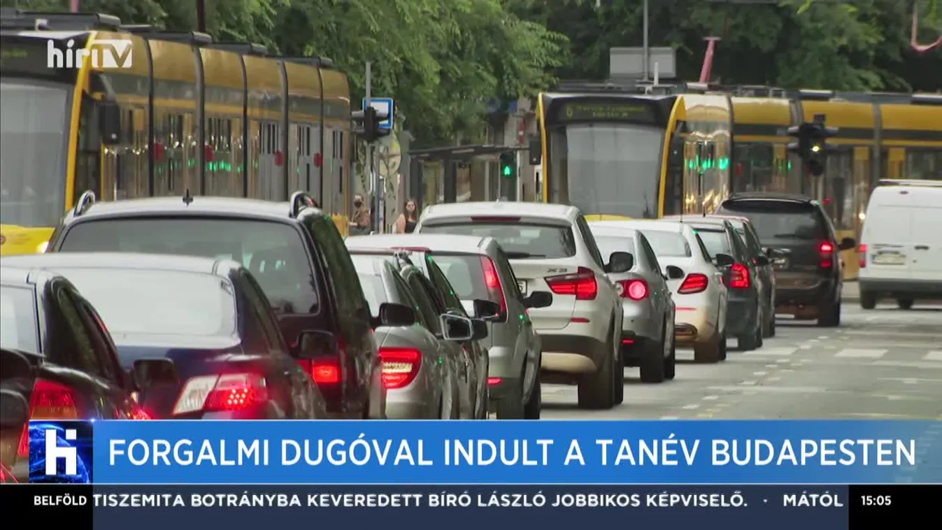 Forgalmi dugóval indult a tanév Budapesten