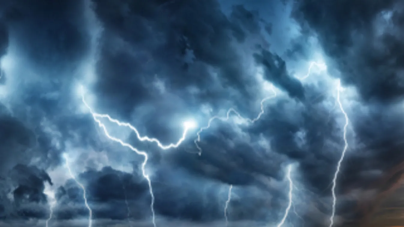 Zivatarveszély miatt adott ki figyelmeztetéseket a meteorológiai szolgálat