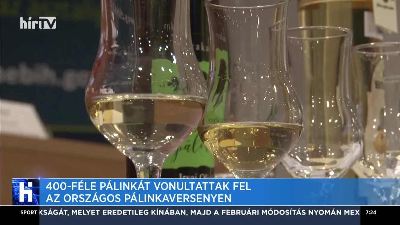 400-féle pálinkát vonultattak fel az országos pálinkaversenyen