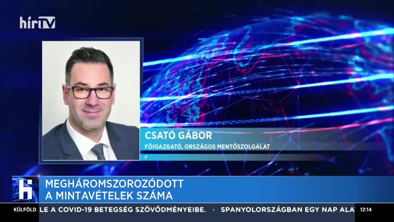 Megháromszorozódott a mintavételek száma