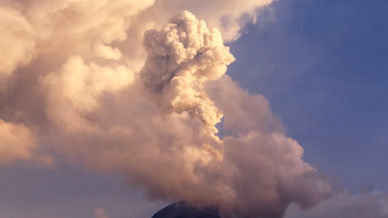Újra aktív az ecuadori Sangay vulkán