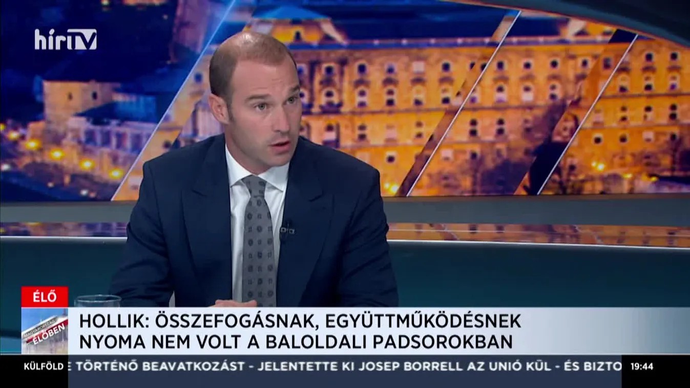 Hollik István: A baloldal ugyanott folytatja, ahol a járvány első szakaszában abbahagyta