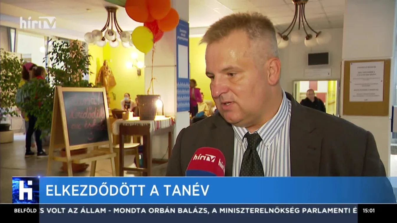 Elkezdődött a tanév