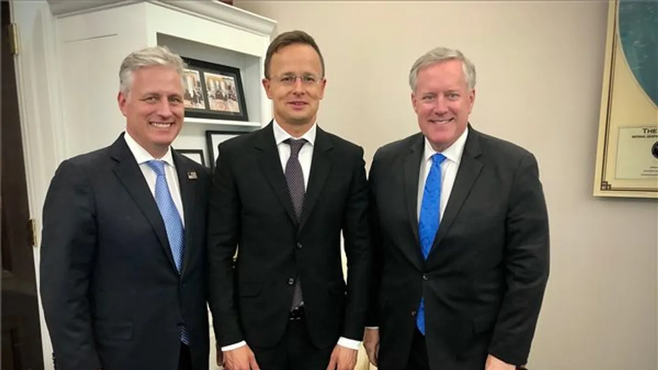 Szijjártó: Magyarország támogatja az Egyesült Államok közel-keleti béketervét