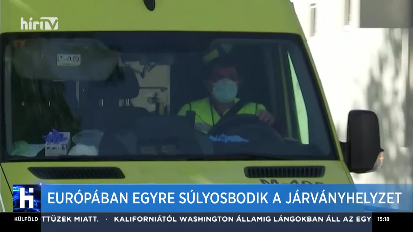 Európában súlyosbodik a járványhelyzet