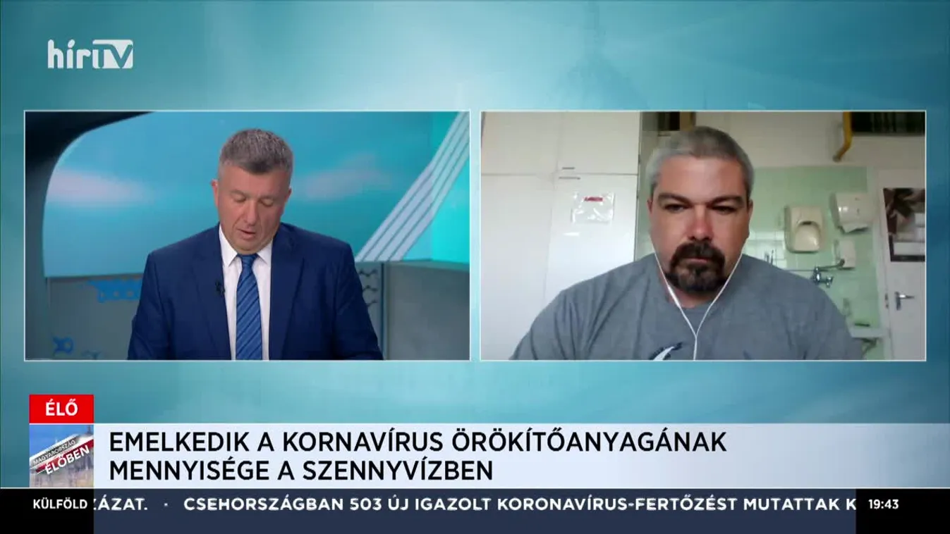 Letoha Tamás: Az adatok arra utalnak, hogy valamifajta immunitás kezd kialakulni