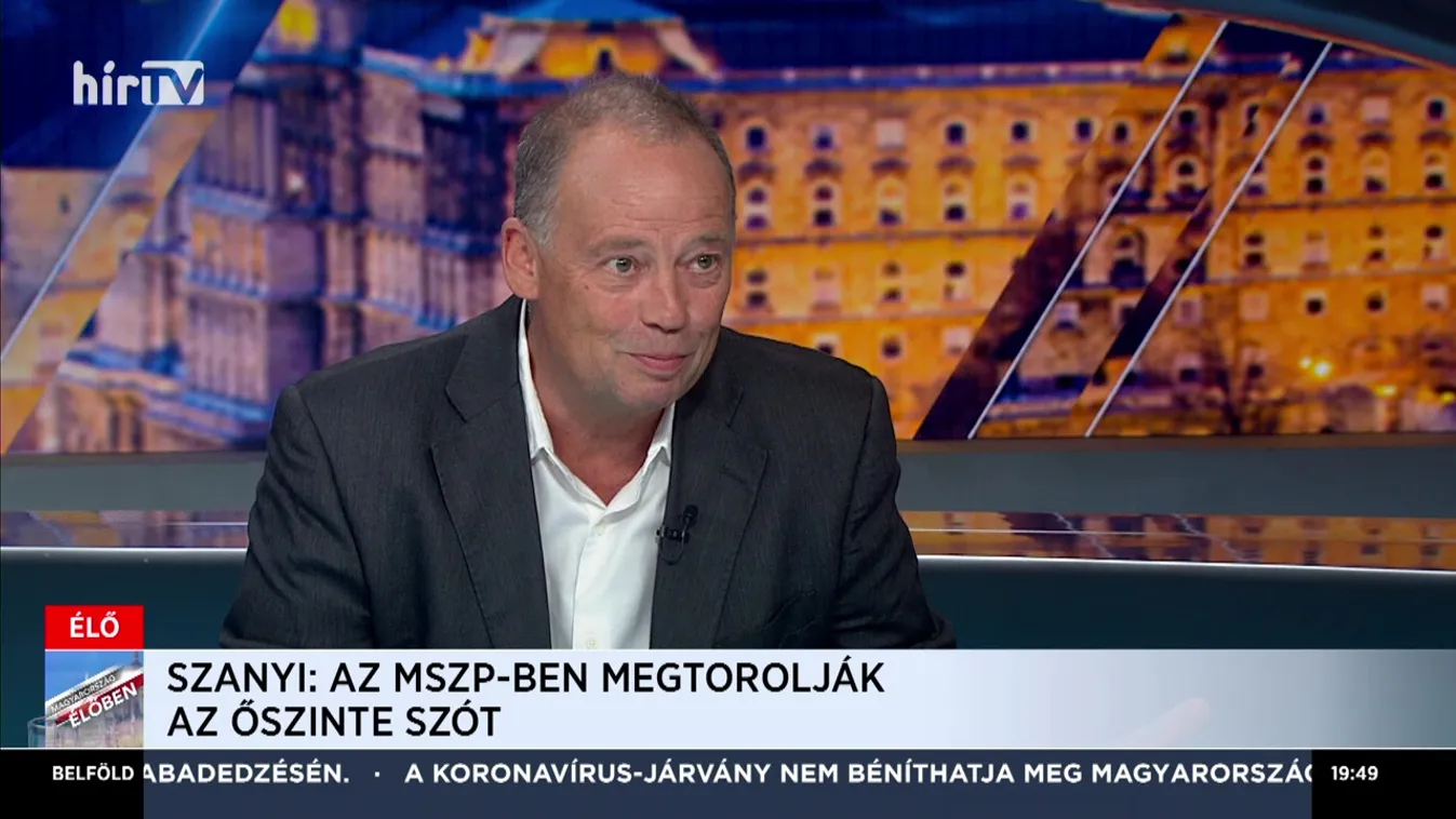 Szanyi Tibor: Nyitva áll az ajtónk az MSZP-árvák előtt